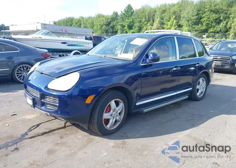 2005 Porsche Cayenne Turbo from USA, damaged, VIN WP1AC29P55LA90600